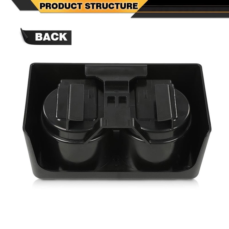 CNNELL Center Console Cup Holder Compatible with Chevy Colorado 2004-2012/Fit