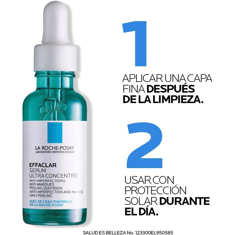 La Roche-Posay Effaclar Sérum Ultra Concentrado, Anti-Imperfecciones 30 ml
