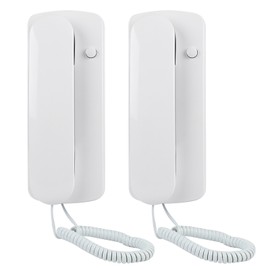 Wired Two Way Intercom Doorphone Audio Villa Home Office Nonvisual Walkie Talkie