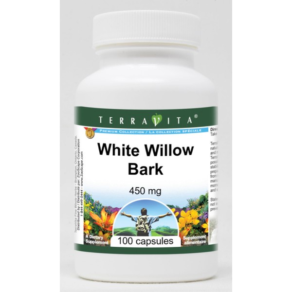 White Willow Bark - 450 mg (100 Capsules, ZIN: 512144)