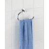 Wenko Towel Ring Puerto Rico with Power-Loc, Zinc Chrome, 6.5