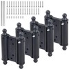 4 Pack 3’’ Double Action Hinges, Double Swing Hinges Swinging