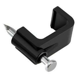 50 Grapas Para Doble Cable Coaxial Rg6, 15 Mm Ancho Gra-962n                                                                                          