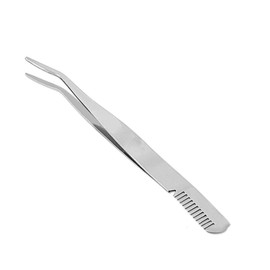 FOMIYES Professional Eyebrow Tweezers Spoolie Stainless Steel Hair Removal Tweezers Lash Comb Makeup Tool Compact Travel Size