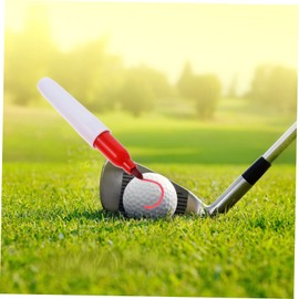 Kisangel 8 Pcs Golf Liner Blue Golf Balls Green Accessories Golf Ball Alignment Marker Golf Marker Liner Upgrade Golf Accessories Ball Clamp Marker Outdoor Supply Ball Marker