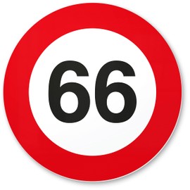 DankeDir! 66. Geburtstag Schild 20 x 20 cm Geschenk 66. Geburtstag bester Freund Freundin Geschenkidee Geburtstagsgeschenk 66ten Geschenk 66er Geburtstagsparty