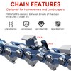 5Pack 18 Inch Chainsaw Chain 3/8" LP Pitch .050" Gauge