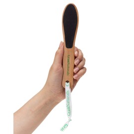 2 Sided Wooden Foot File - Dry, Dead Skin Exfoliator, Sander, & Scrubber Tool for Feet and Heel - Men & Women