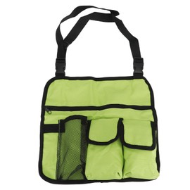 Beach Chair Armrest Bag Handy Pockets Armrest Bag Outdoor Chair Hanging Storage Pouch for Camping Green