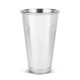 OCS Parts 7-Inch Stainless Steel Malt and Milkshake Mixing Cup | 30 Ounce Professional Milkshake Cups for Home and Commercial Use