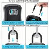 Cididu 2 Pack Key Lock Box for Outside, Wall Mount