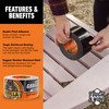 Gorilla Tape Tough & Wide, Black Tape, 2.88" x 25