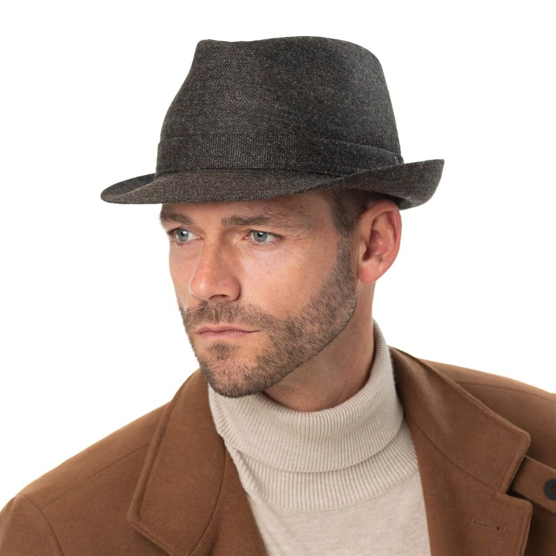 LIERYS Richardson Trilby Wool Hat Made in Italy Women Men