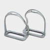 Shires Equestrian - Bent Leg Stirrup Iron - S/steel -