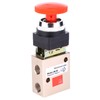 JM-06 Pneumatic Mechanical Valve PT 1/4in 2 Position 3 Way