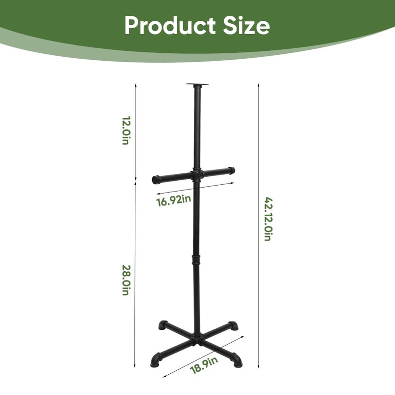 Derkerry Tactical Gear Body Armor Stand: Tactical Vest Hanger for