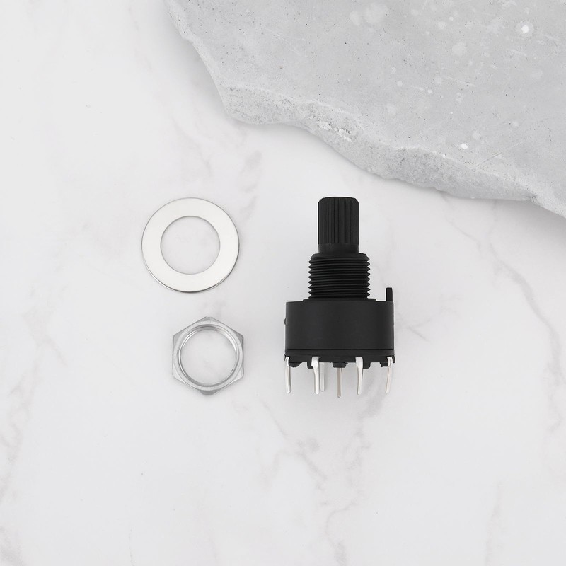 VGOL RS16 16 mm 2-Pin Rotary Switch with 4 Positions