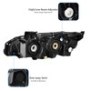 DWVO Projector Headlights Assembly with Daytime Running Lamps Compatible with
