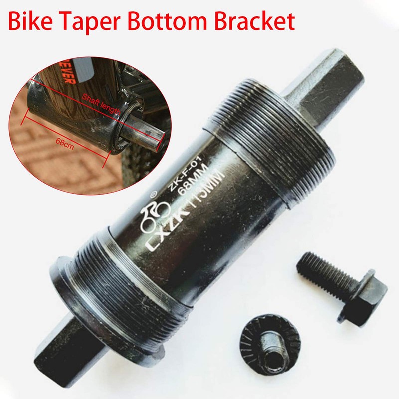 Bicycle Bottom Bracket, Square Hole Axis Sealed BikeTaper Bottom Bracket