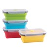 Collapsible Food Storage Containers with Airtight Lid, 27 oz, Kitchen