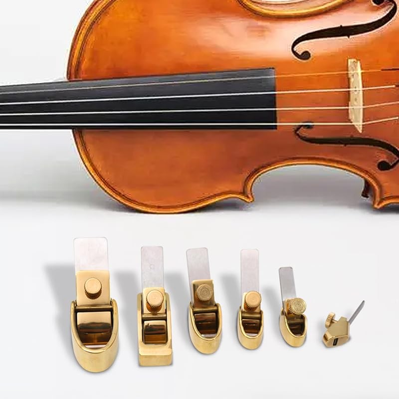 ModouString Brass Mini Planes,violin thumb plane,finger planes with Steel Blade