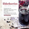 Dried Elderberries Organic 1 lb Bulk Bag - USDA Certified,