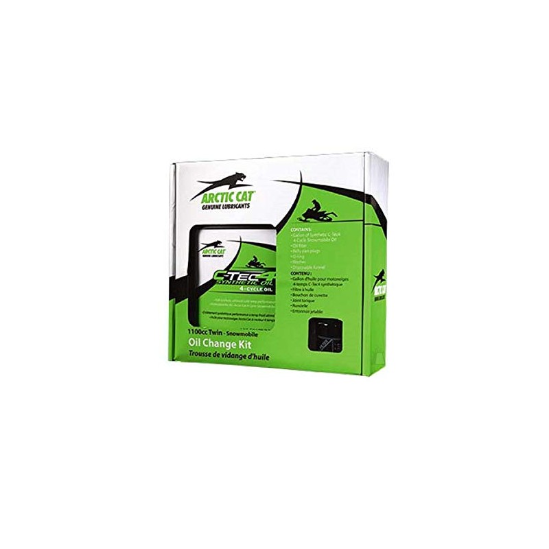 Arctic Cat 4 Stroke 1100cc Snowmobile Oil Change Kit OEM
