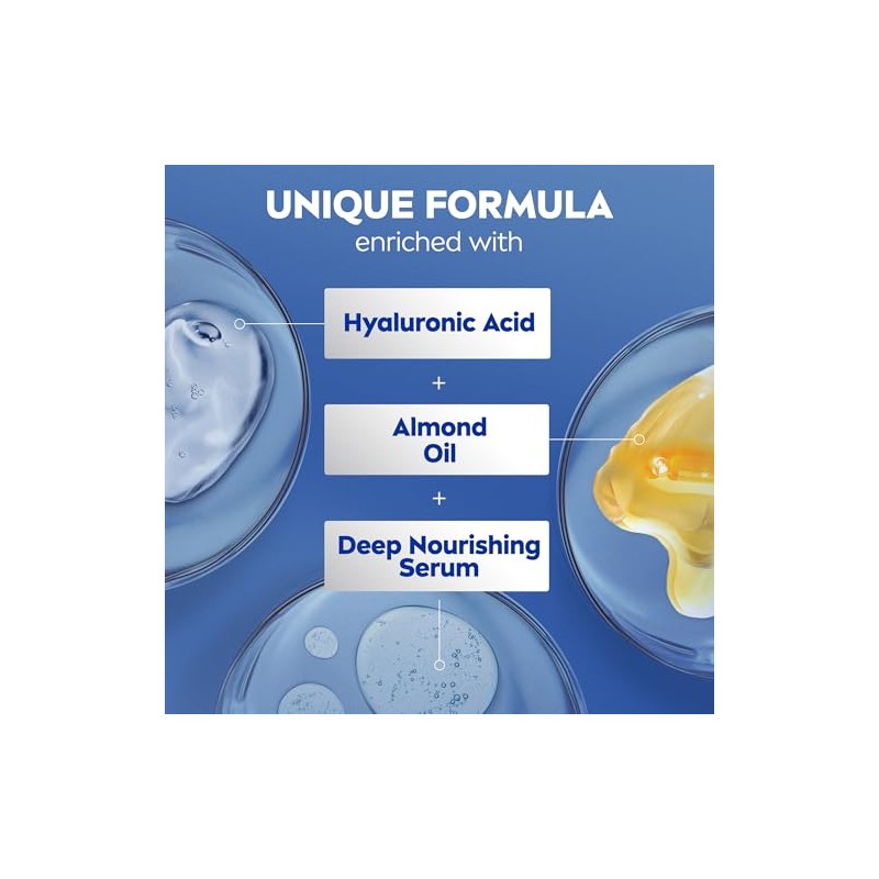 NIVEA Essentially Enriched Body Lotion, 16.9 Onzas