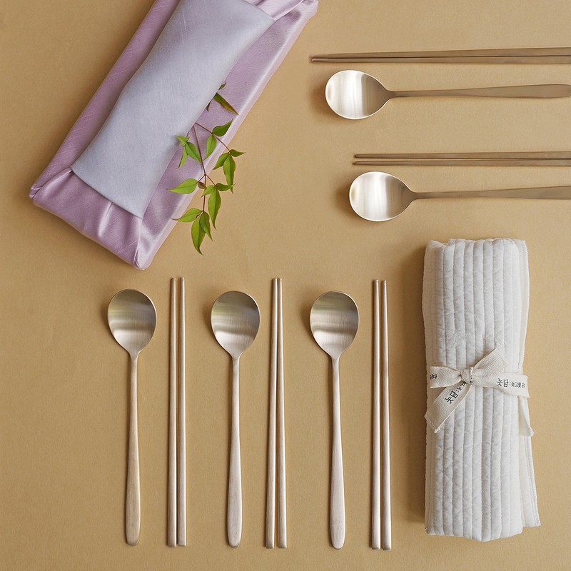 Notdam [Department Store Gift Packaging] 5-piece organic cutlery set +
