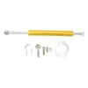 Motorcycle Steering Damper 330mm Universal Aluminum Steering Damper Stabilizer for