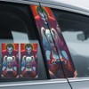 Zinueen Car Sticker, Car B-Pillar Protector, Automobile Sticker, Clown Sticker,