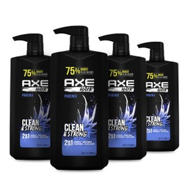 AXE Phoenix Champú y Acondicionador 2 en 1 Menta y Romero Cabello Fuerte 828 ml