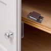 SOVNSG 2 PCS Magnetic Door Catch,Single Magnetic Catch Brown Shutter
