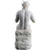 JFSM INC. Pan Playing Flute on Rock Statue - Greek