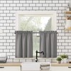 No. 918 Martine Microfiber Semi-Sheer Rod Pocket Kitchen Curtain Valance