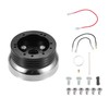 QUARKZMAN 5 & 6 Hole Steering Wheel Hub Adapter for