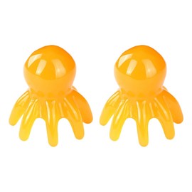 Sarini Tragbarer Kopfmassagekamm mit acht Zinken - Kopfmassage-Werkzeuge, Scraping Scalp Massage Comb Handheld Head Massage Tools