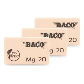 Baco | Goma Migajón Grande Mg-20 - Caja C/20 Gomas Escolares