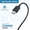 Sqrmekoko Replacement USB Charging Cable C to C Fast Charger