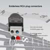 RCA to Speaker Wire Adapter, EIGHTNOO 10pcs Speaker Wire Connector