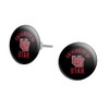 University of Utah Utes Novelty Silver Plated Stud Earrings