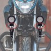 DUZEPA 2PCS Motorcycle Spotlight Brackets Adjustable Spot Lights Mount Bracket