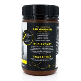 Steens Manuka Honey - MGO 83+ - Pure & Raw 100% Certified multifloral Manuka Honey - Bottled and Sealed in New Zealand - 17.6 oz