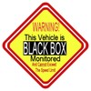 Warning Black Box Fitted To This Vehicle On Board Printed