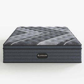 Queblox Full Mattress, 12 Inch Hybrid Mattress in a Box, Medium Firm, Memory Foam and Individual Pocket Springs for Pressure Relief, CertiPUR-US Certified