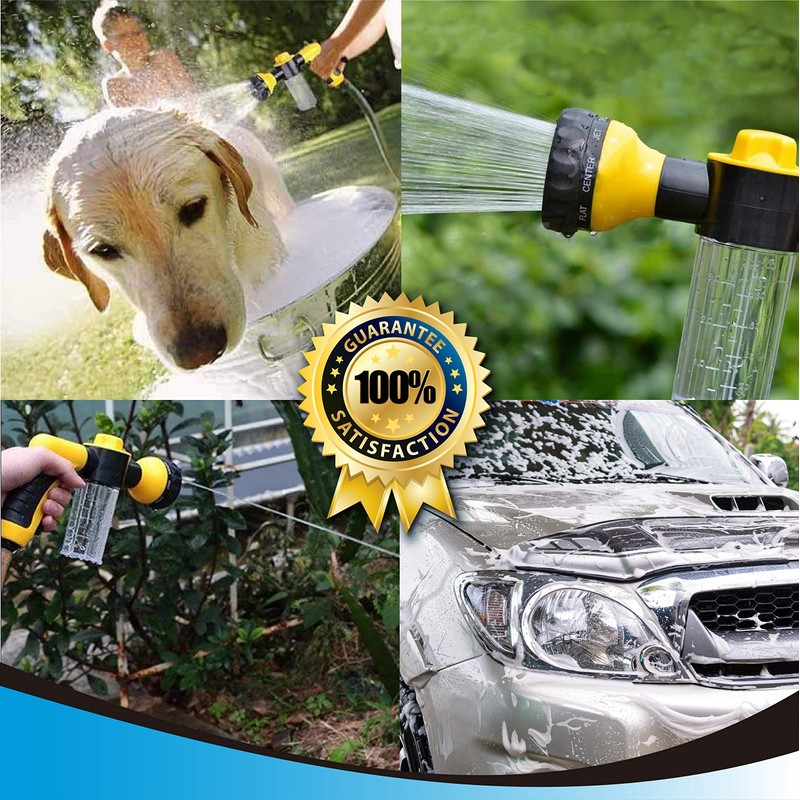 Foam Sprayer Gun, Pressure Nozzle for Car Wash, Watering plants,
