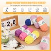 Aeelike Pure Cotton Yarn for Crochet & Knitting, Baby Cotton