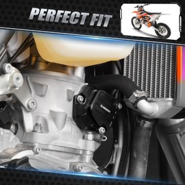 NICECNC Motorcycle Power Valvula Cover Guard Right Side Compatible with KTM 250 300 XC/SX 2023-2024 250 300 EXC XCW 2024,See Fitment