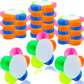 20 Pcs Petals Highlighters Flower Shape Highlighter Pens Colored Watercolor Highlighter Pens for Students School Office Stationery Supplies