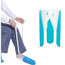 Dressing aid for socks and stockings, high-quality sock dressing aid after hip surgery, can help put on and take off socks, elderly, disabled dressing aid for socks and stockings
